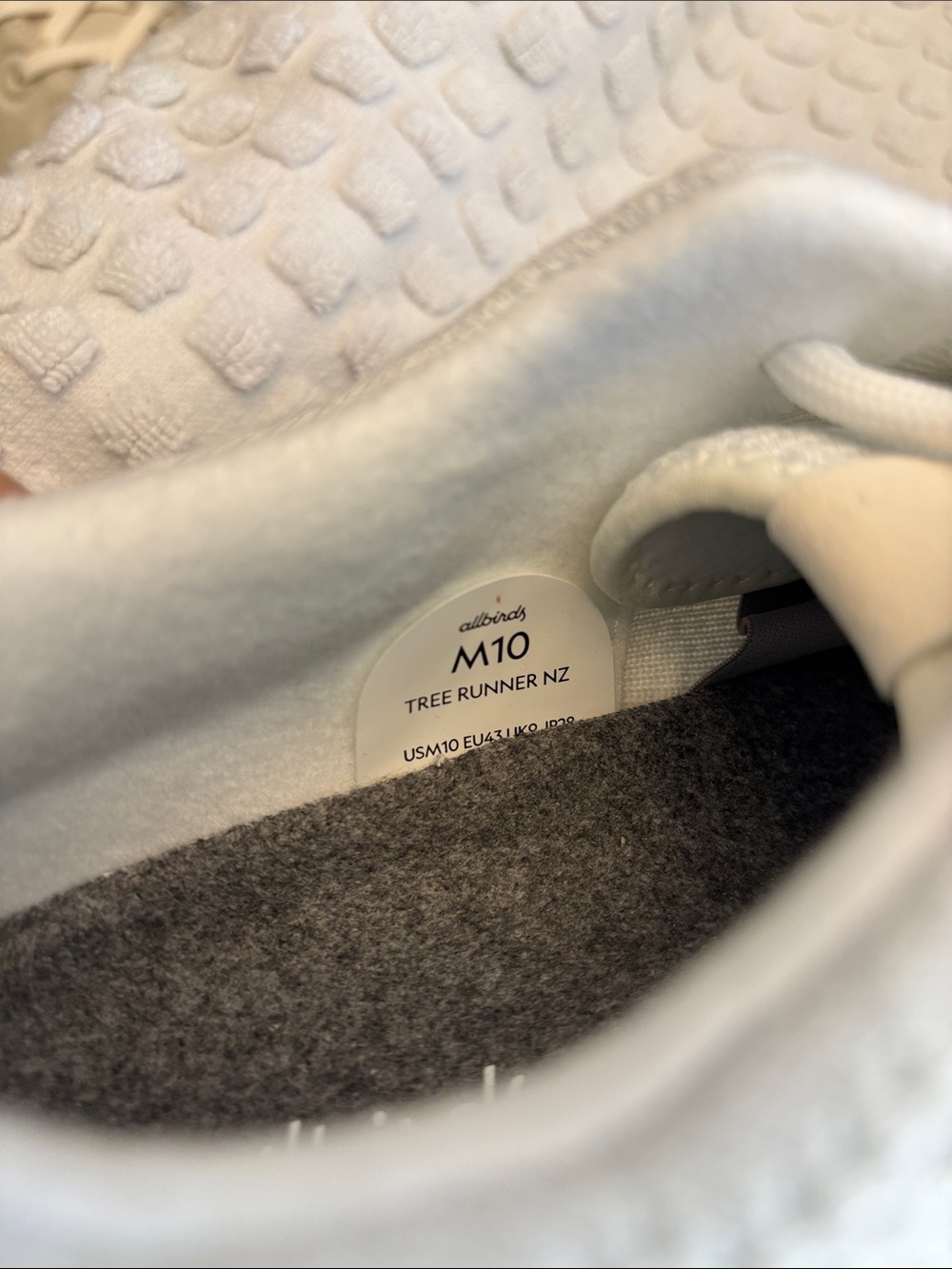 Allbirds Tree Runner, US size 10,
New condition, - Picture 5 of 5